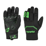 Gants renforcés noirs et verts