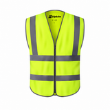 Gilet de sport haute visibilité jaune