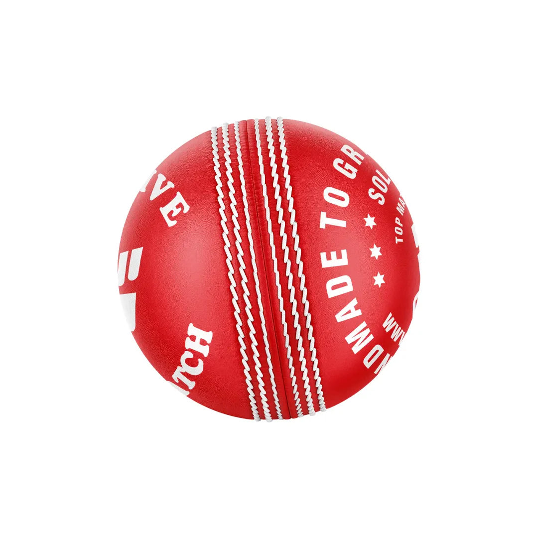 Balles de cricket rouges
