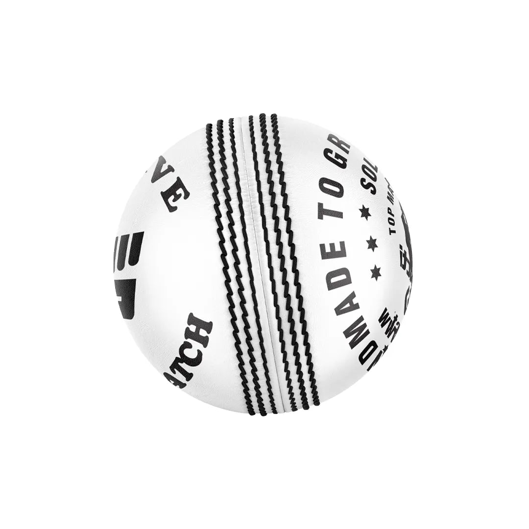 Balle de cricket blanche