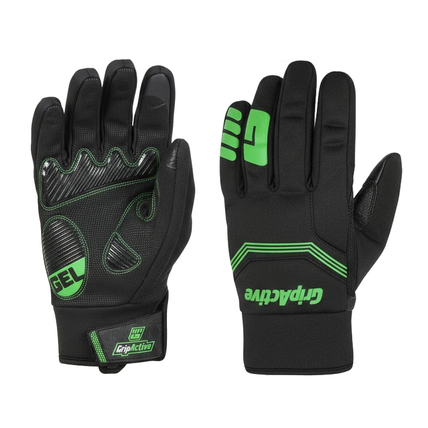 Gants renforcés noirs et verts