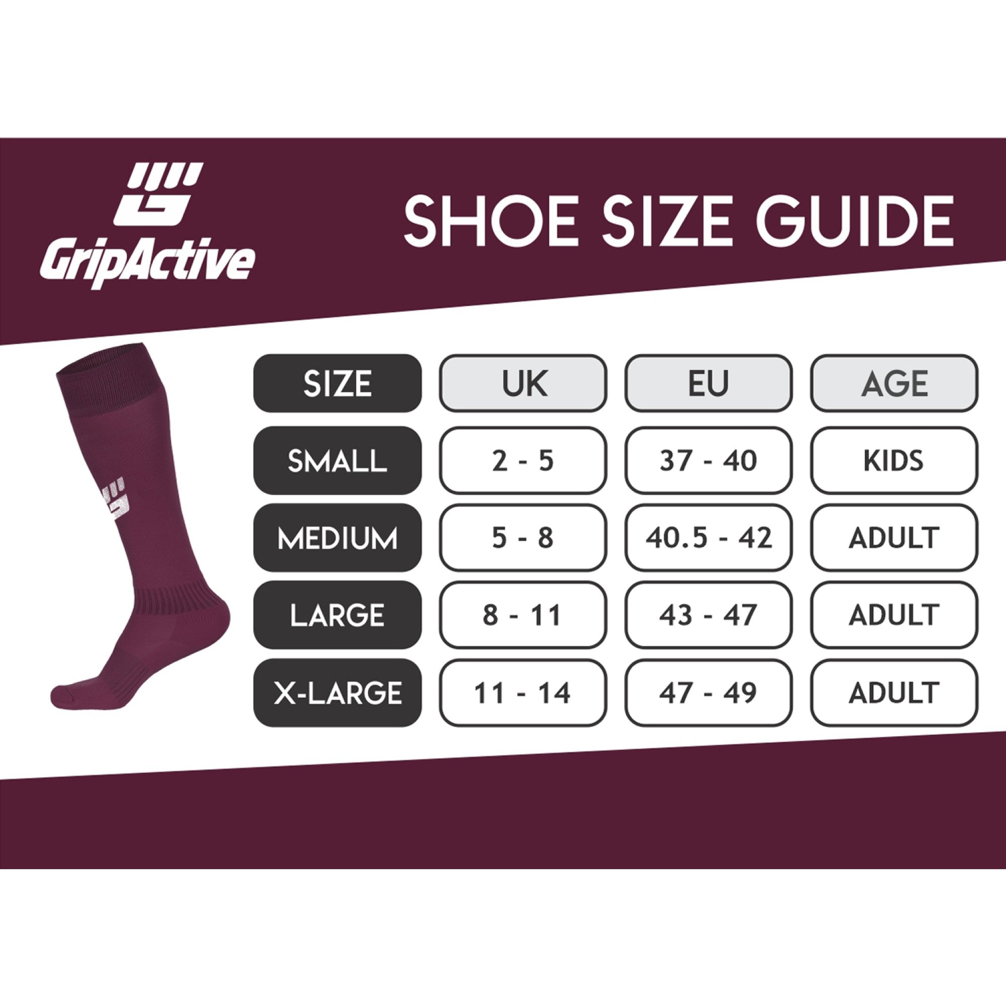 Grip Active – Chaussettes Hautes Unisexes Ultra-Confort