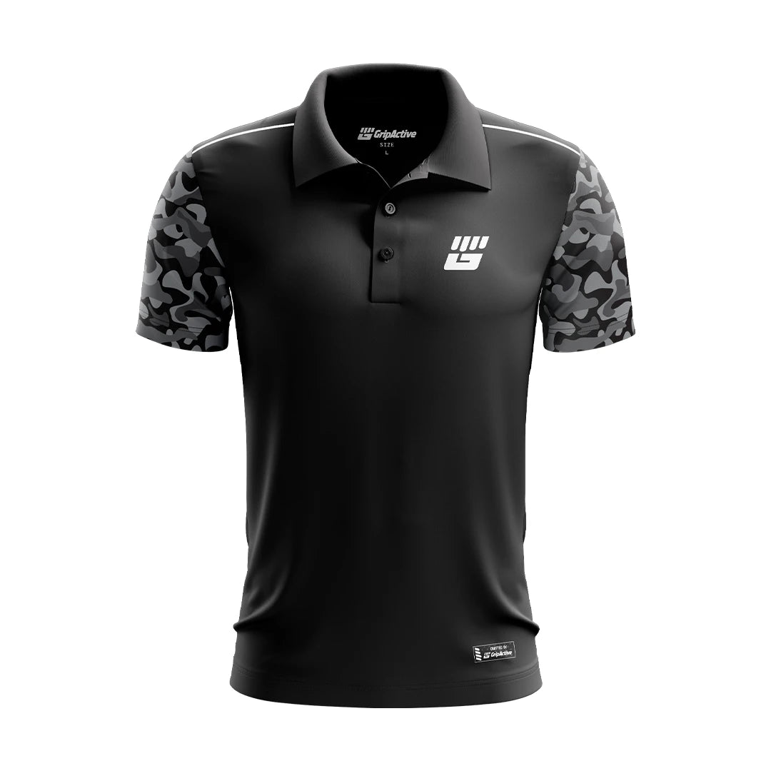 Silver Logo Polo