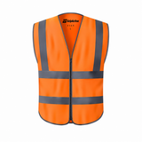 Gilet haute visibilité orange
