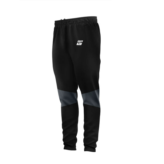 Pantalon de Survêtement Noir & Gris Grip Active