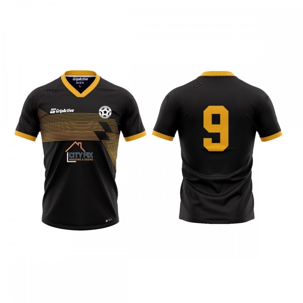 Match Jersey - Black/Yellow