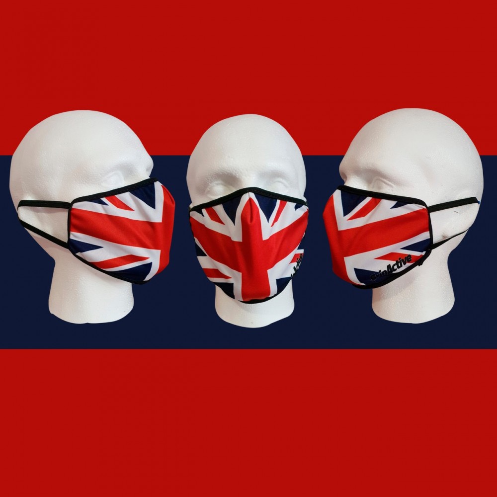 England Flag Football Face Mask