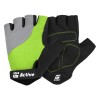 Green Short Finger Cycling Gloves