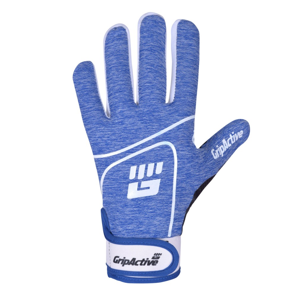 Royal Blue and White Gaelic Gloves