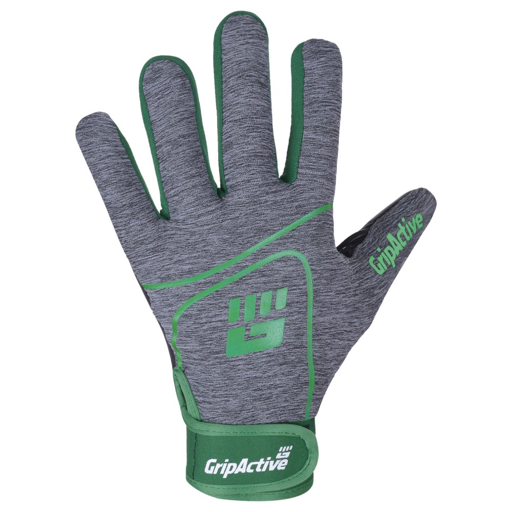 Green and Grey Gaelic Gloves