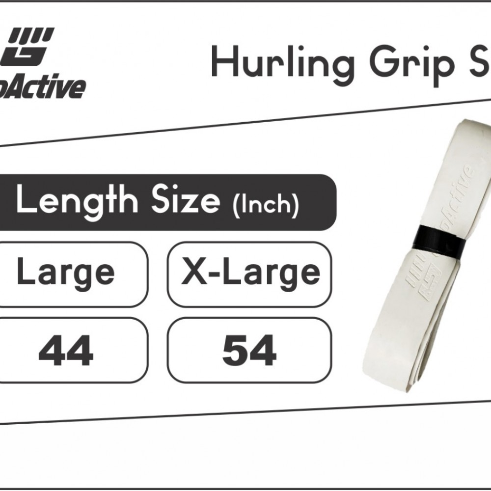 Hurling Stick Grip Tape Replacement - WHITE