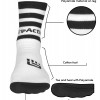 White and Black Football Mid Leg Socks