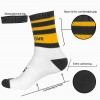 Black and Yellow GAA Mid Leg Socks