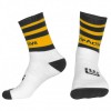 Black and Yellow Football Mid Leg Socks