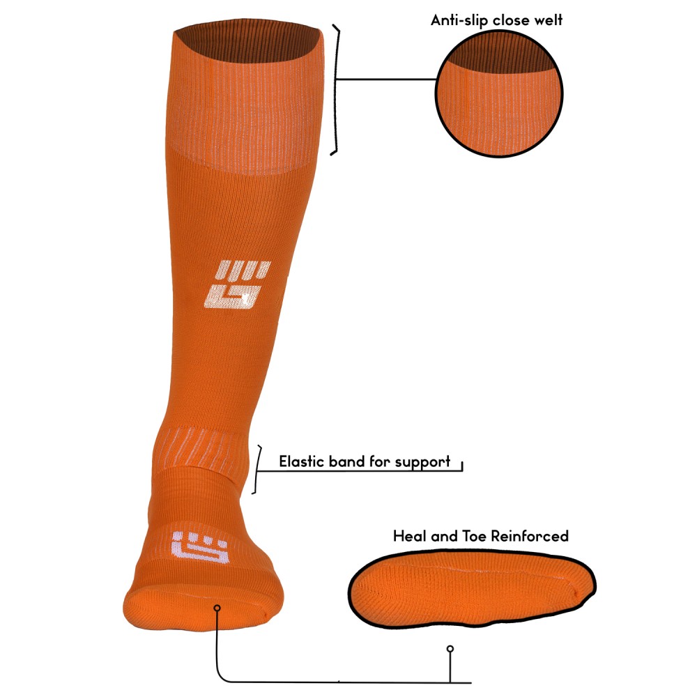 Orange Long Socks