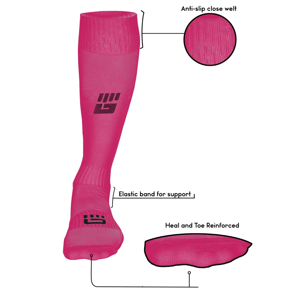 Pink Long Socks