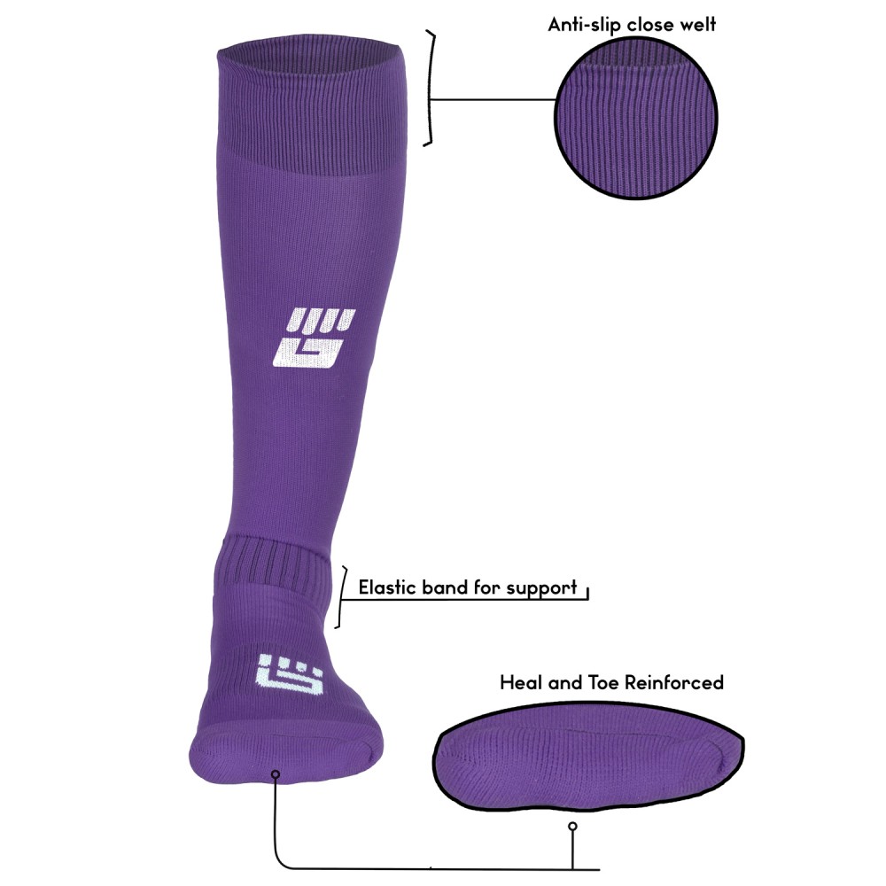 Purple Long Socks