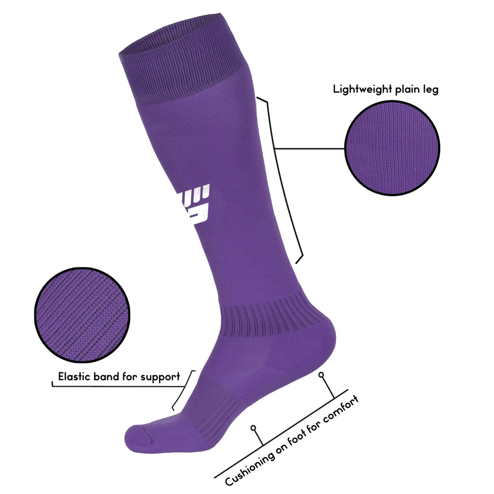 Purple Long Socks